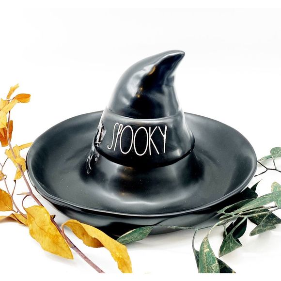Rae Dunn Other - Rae Dunn Witches Hat "Spooky" Chip/Dip New